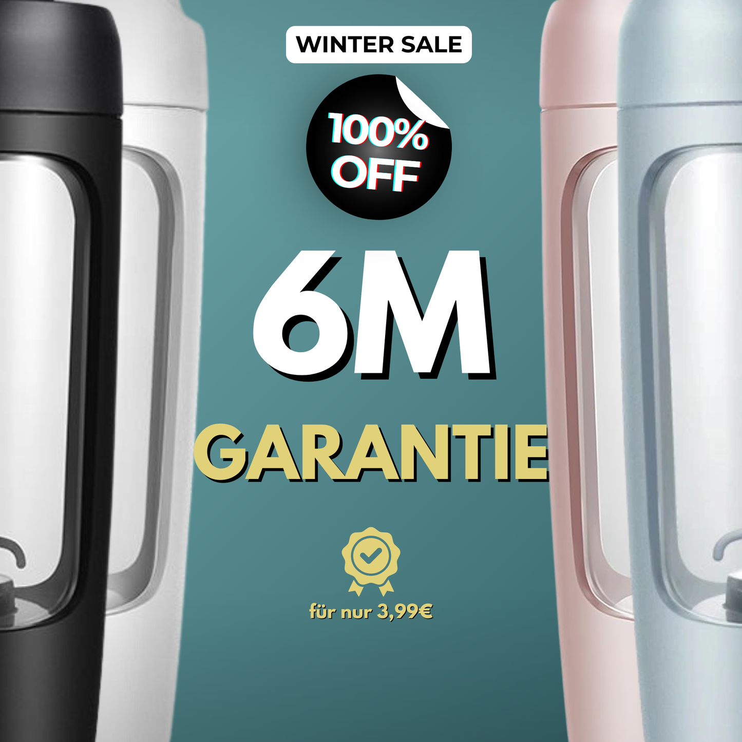 Winter Sale Geschenk: 6 MONATE GARANTIE