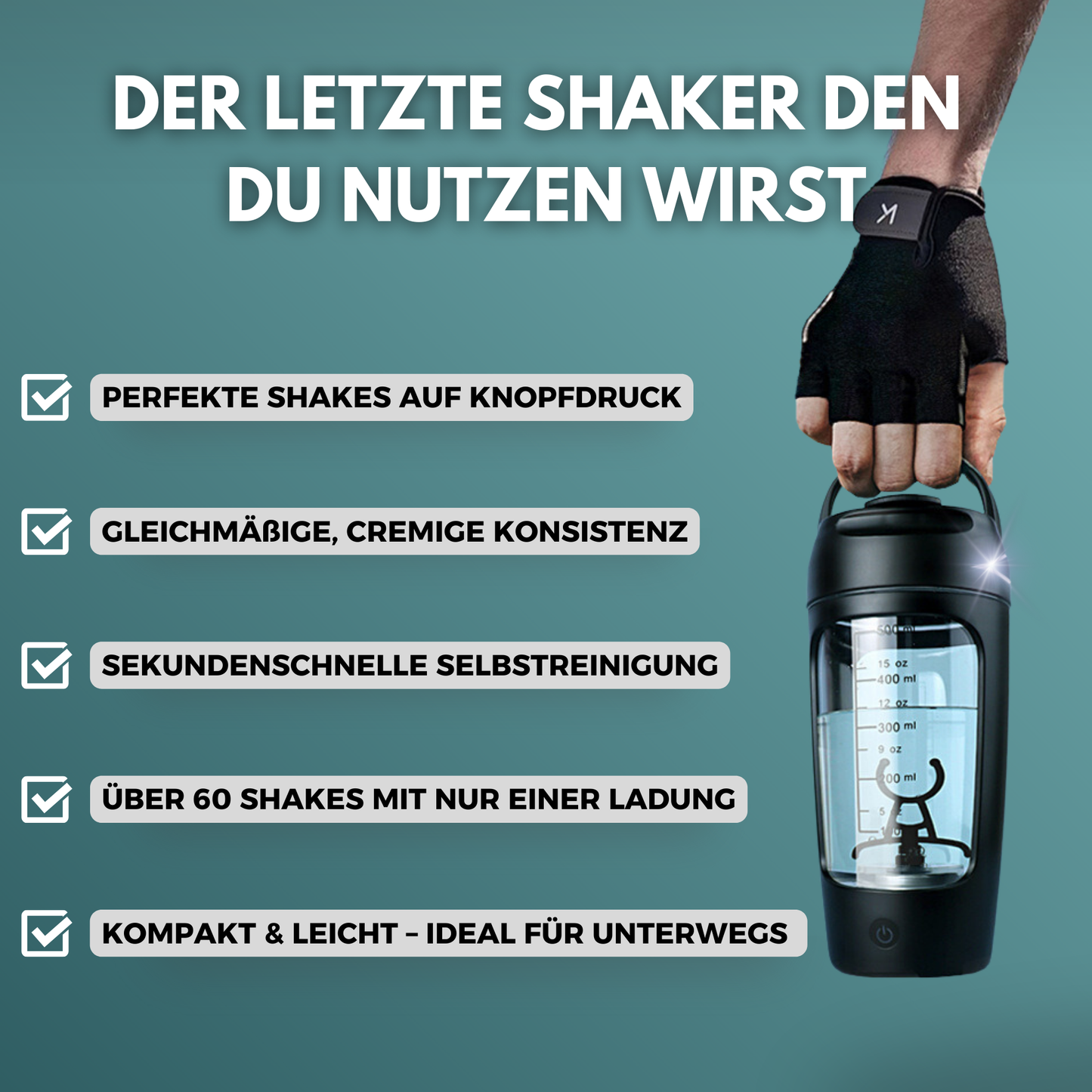 RapidMix™ Elektrischer Shaker